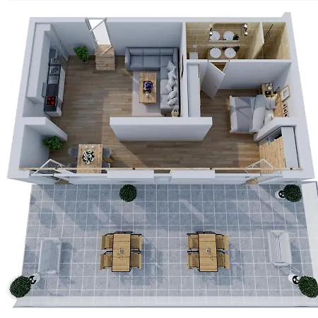Apartment Smart Haus Diamant 706